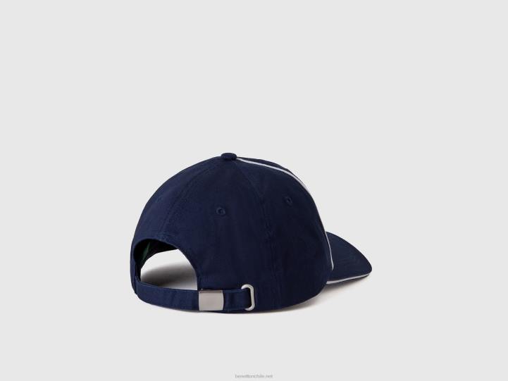 gorra con ala NHBF1493 fuerza aérea azul hombres Benetton