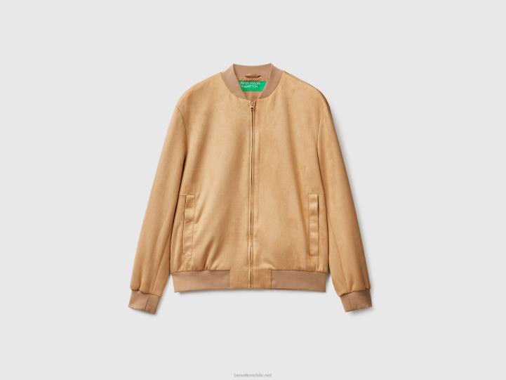 bomber efecto ante NHBF1196 camello hombres Benetton