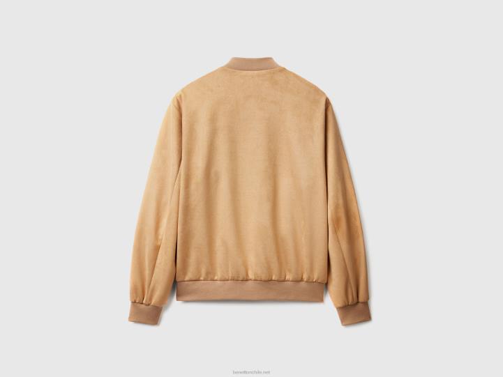 bomber efecto ante NHBF1196 camello hombres Benetton