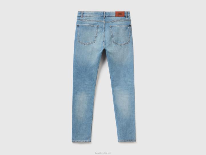 vaqueros pitillo NHBF1475 azul hombres Benetton