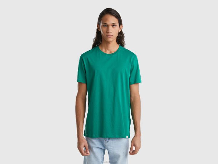 camiseta verde oscuro NHBF1270 verde oscuro hombres Benetton