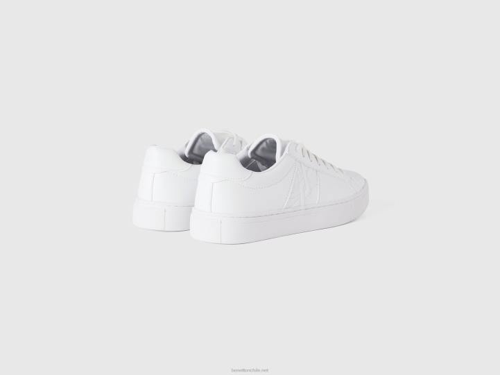 zapatillas blancas con logo NHBF816 blanco hombres Benetton