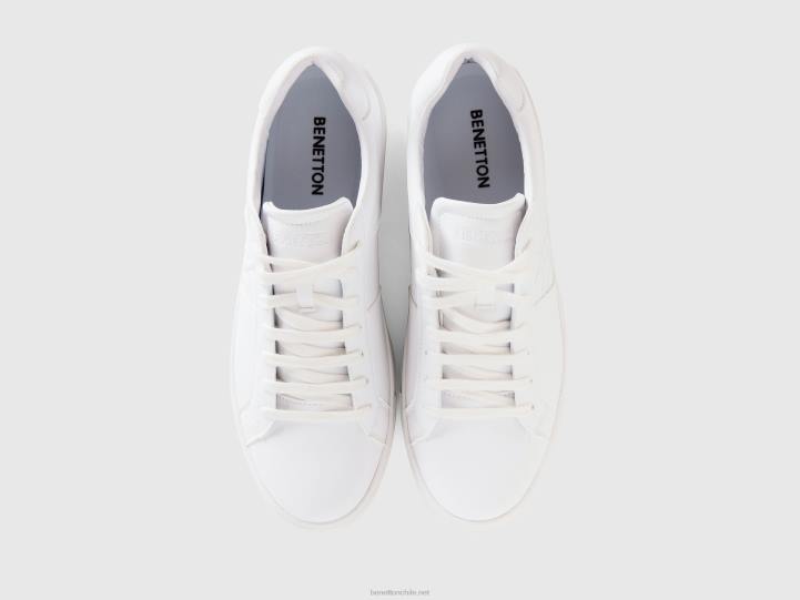 zapatillas blancas con logo NHBF816 blanco hombres Benetton