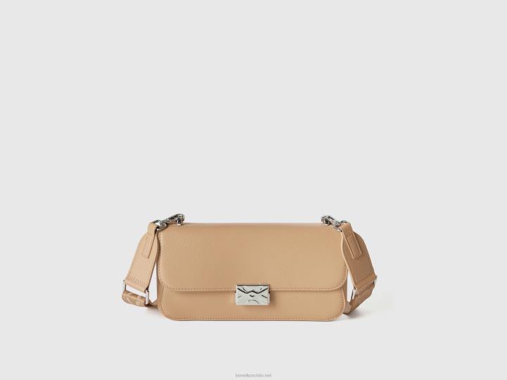 bolso be beige medio NHBF834 beige mujer Benetton
