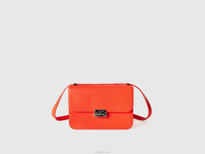 bolso be grande naranja NHBF782 naranja mujer Benetton
