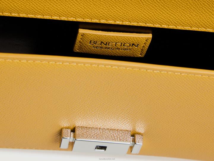 bolso be mediano amarillo NHBF1520 amarillo mujer Benetton