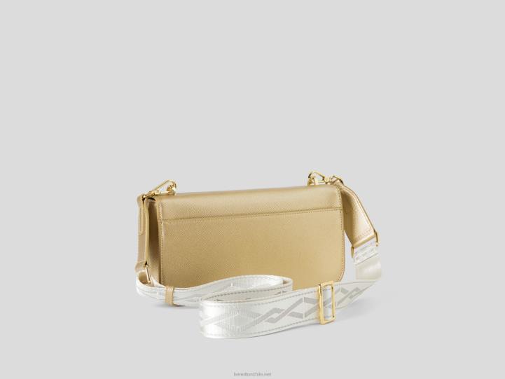 bolso be mediano dorado NHBF1547 oro mujer Benetton