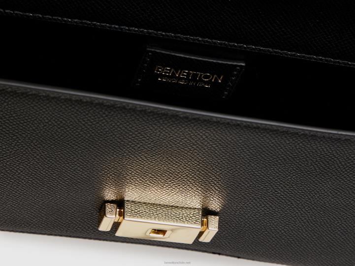 bolso be mediano negro NHBF1548 negro mujer Benetton