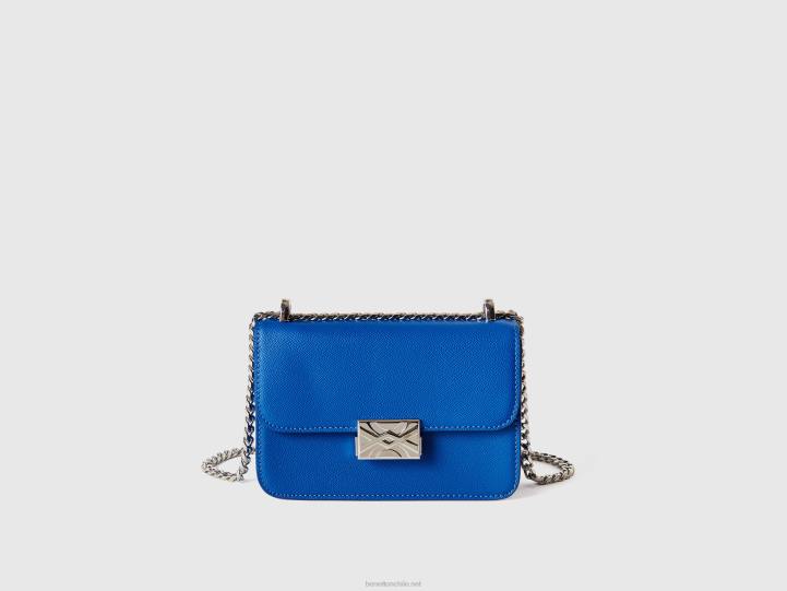 bolso be pequeño azul aciano NHBF865 azul brillante mujer Benetton