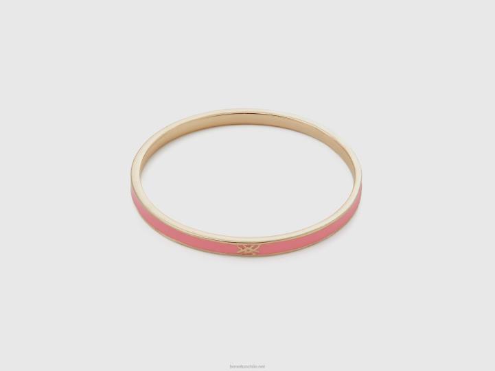 pulsera fina rosa NHBF753 rosa mujer Benetton