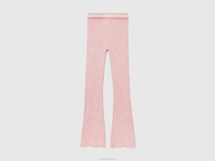 polainas rosas delgadas NHBF4096 rosa mujer Benetton