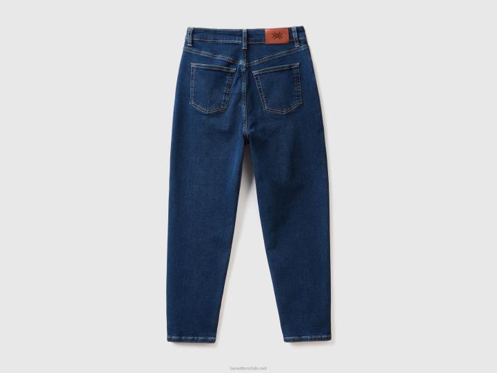 vaqueros mom capri NHBF4152 azul mujer Benetton