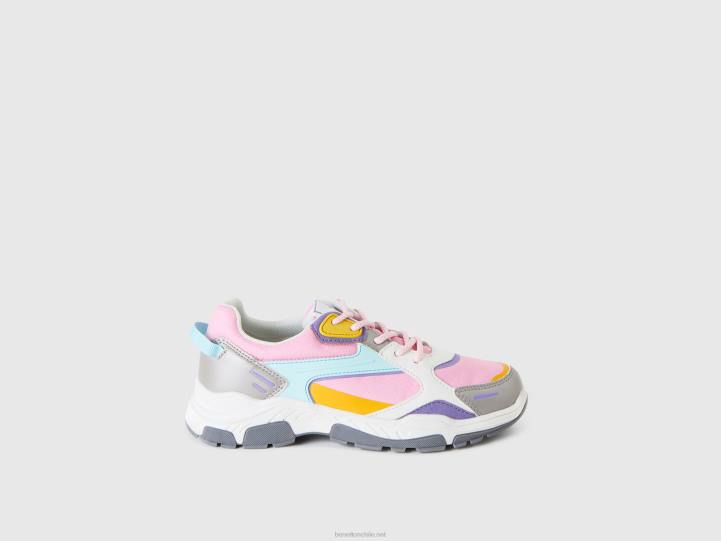 zapatillas deportivas NHBF2800 multicolor niños Benetton