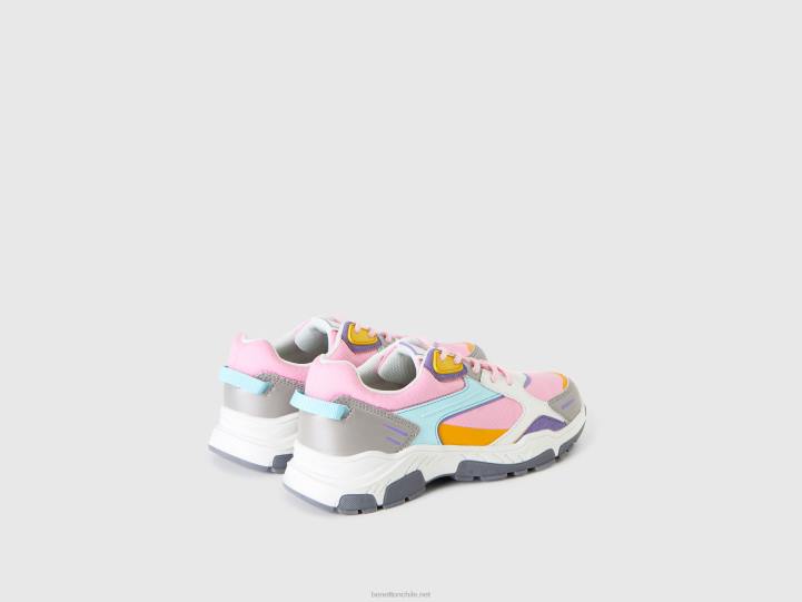 zapatillas deportivas NHBF2800 multicolor niños Benetton