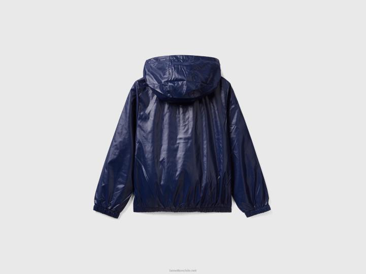 chaqueta ligera "rain defender" NHBF5198 azul oscuro niños Benetton