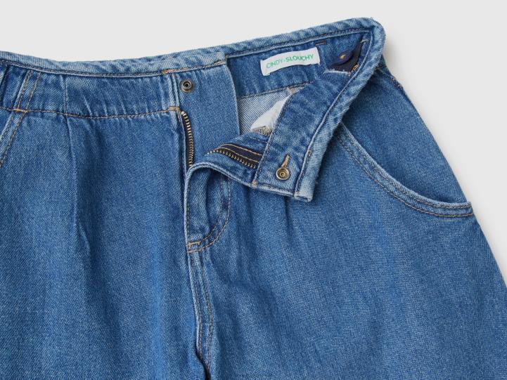 jeans holgados NHBF5471 azul oscuro niños Benetton