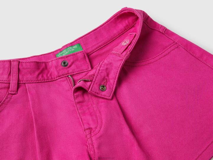 pantalones cortos de mariposa NHBF5450 fucsia niños Benetton