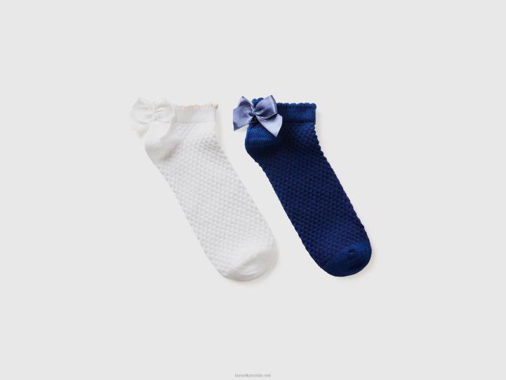 calcetines con lazo NHBF2771 multicolor niños Benetton