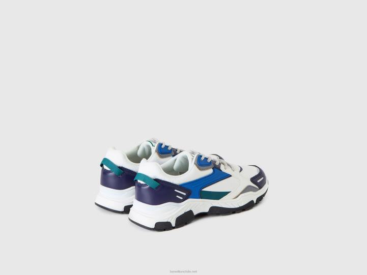 zapatillas deportivas NHBF2071 multicolor niños Benetton