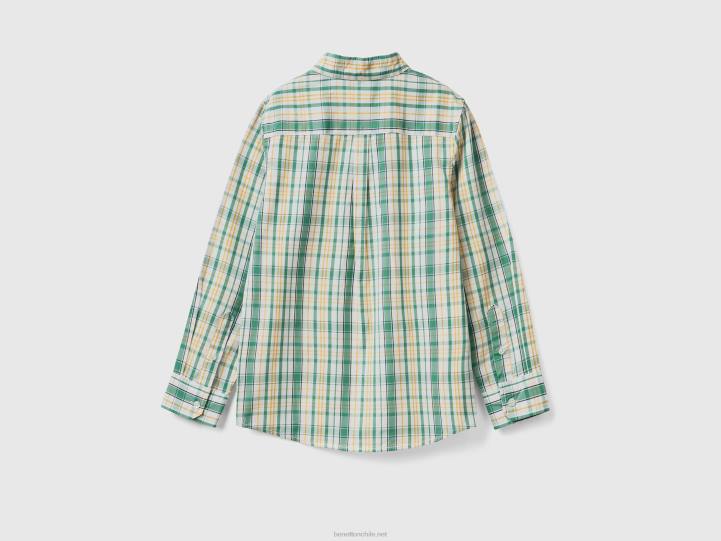 playera deportiva 100% algodón NHBF1742 multicolor niños Benetton