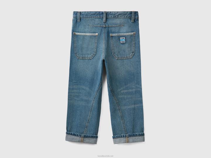 jeans holgados NHBF1984 azul niños Benetton