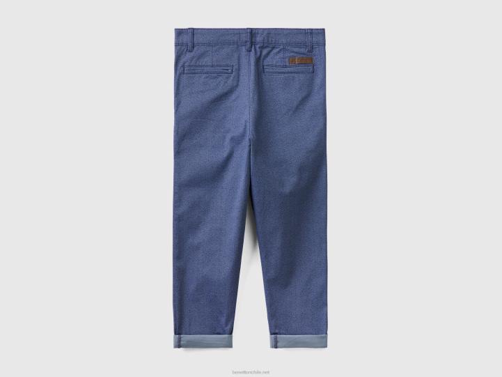 pantalones holgados NHBF1998 azul niños Benetton