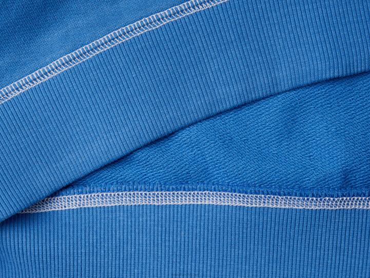 sudadera con bordado de snoopy NHBF1859 azul brillante niños Benetton