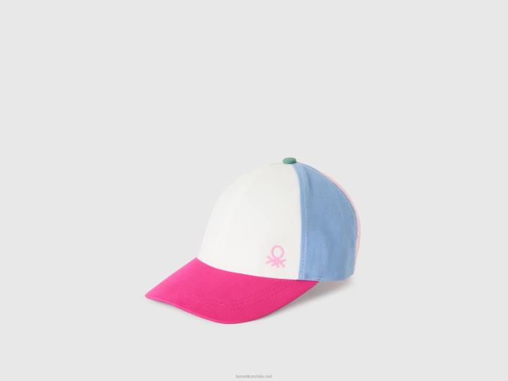 gorra con visera NHBF3059 multicolor niños Benetton