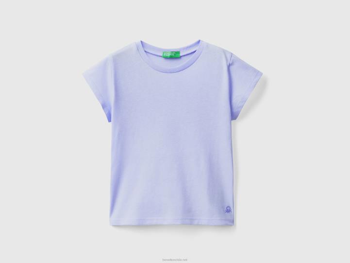 Camiseta 100% algodón orgánico NHBF5569 bígaro niños Benetton