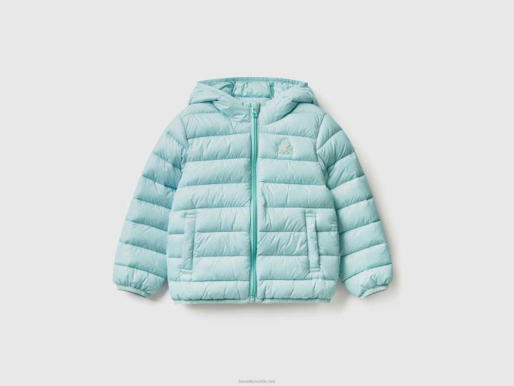 chaqueta acolchada con capucha NHBF5535 agua niños Benetton