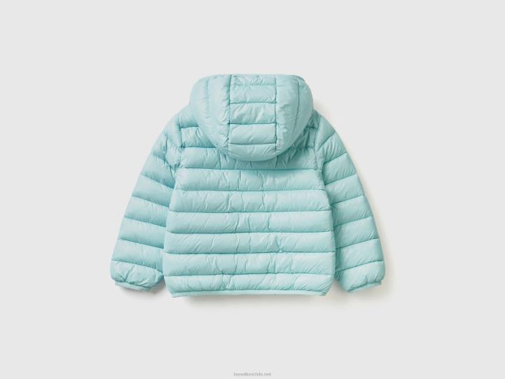 chaqueta acolchada con capucha NHBF5535 agua niños Benetton