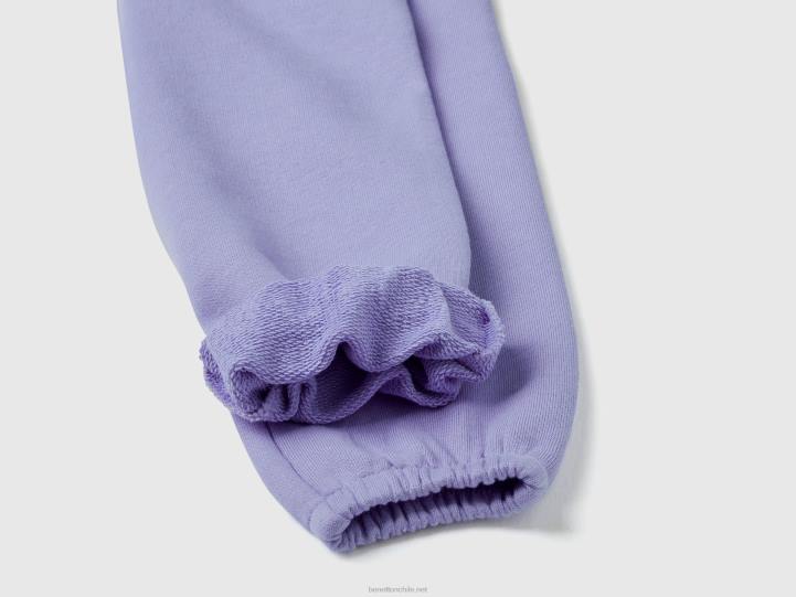 pantalones de chándal con bolsillo en el corazón NHBF3011 bígaro niños Benetton