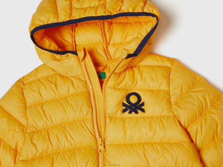Chaqueta "rain defender" de nailon NHBF2096 amarillo niños Benetton