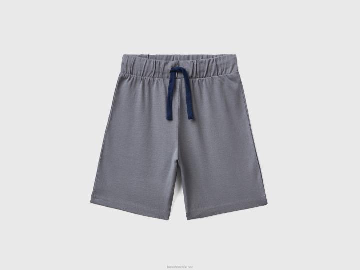 bermudas en jersey NHBF2386 gris oscuro niños Benetton