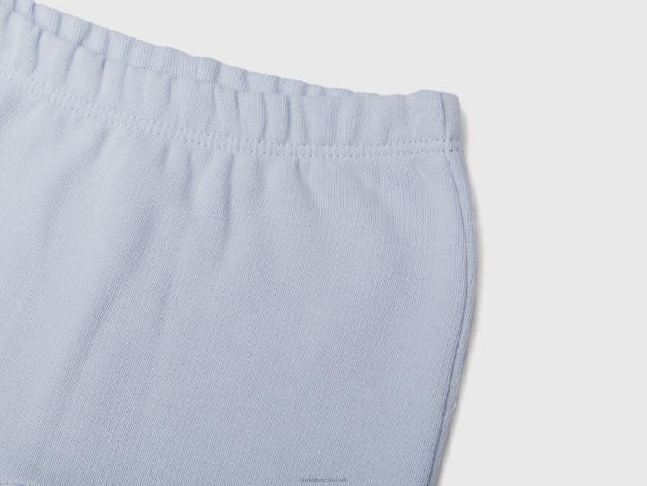 conjunto deportivo de sudor NHBF3100 cielo azul niños Benetton