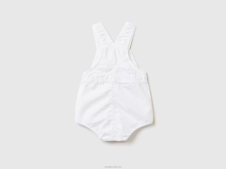 mono mono en 100% algodón NHBF3104 blanco niños Benetton