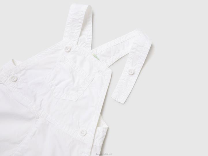 mono mono en 100% algodón NHBF3104 blanco niños Benetton