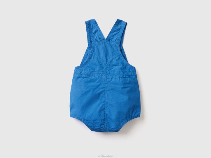 mono mono en 100% algodón NHBF5760 azul brillante niños Benetton