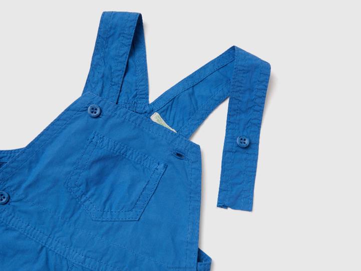 mono mono en 100% algodón NHBF5760 azul brillante niños Benetton