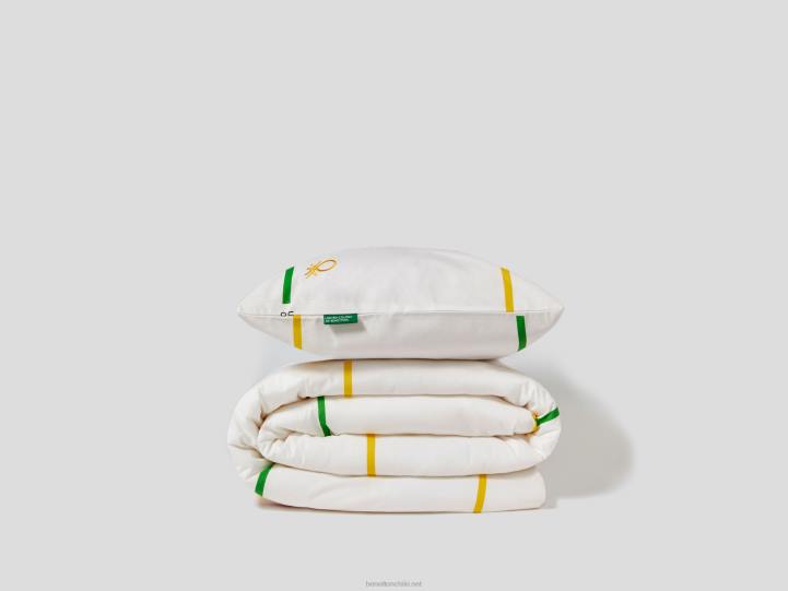 funda nórdica de 155x210 cm y funda de almohada NHBF3335 amarilloBenetton