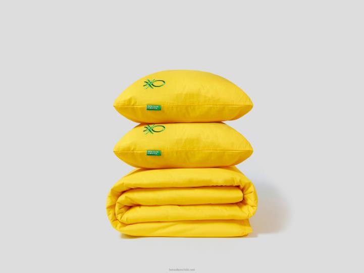 funda nórdica de 210x230 cm y dos fundas de almohada NHBF5986 amarilloBenetton