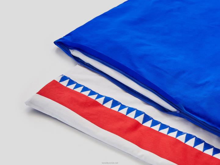 funda nórdica de 255x200 cm y dos fundas de almohada NHBF3328 azul brillanteBenetton