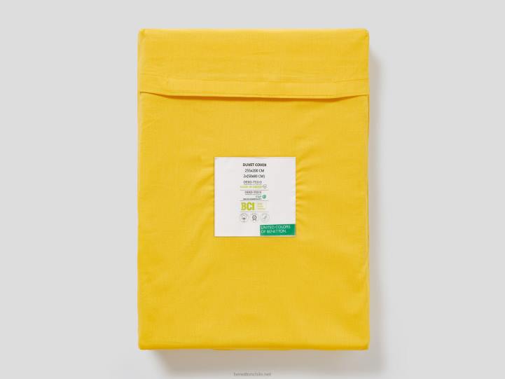 funda nórdica de 255x200 cm y dos fundas de almohada NHBF3329 amarilloBenetton