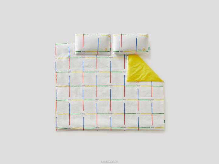 funda nórdica de 255x200 cm y dos fundas de almohada NHBF3331 amarilloBenetton