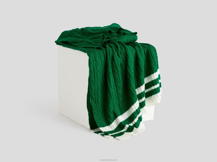 cubierta de punto de ochos NHBF3373 verdeBenetton