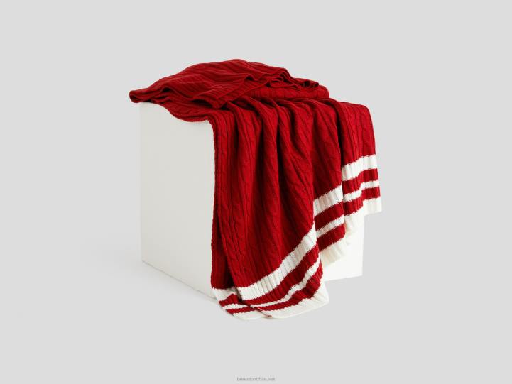 cubierta de punto de ochos NHBF6022 rojoBenetton